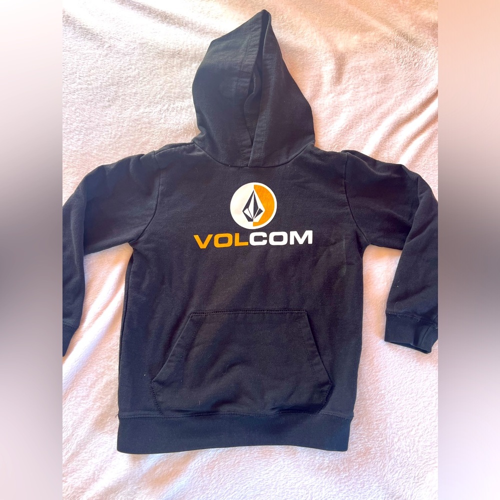 Boys Volcom Sweatshirt - black- size 6/7